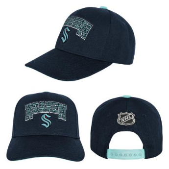 Seattle Kraken детска шапка с  козирка flat Essentials Procrown