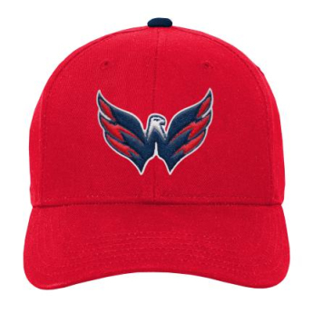 Washington Capitals детска бейзболна шапка с козирка Precurved Snap