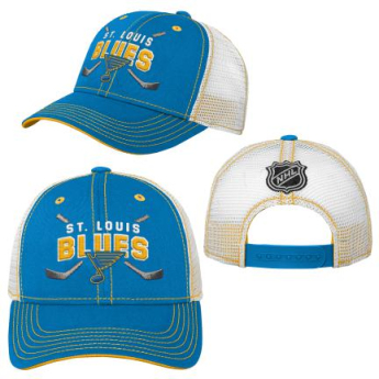St. Louis Blues детска бейзболна шапка с козирка Lockup Meshback Adj.