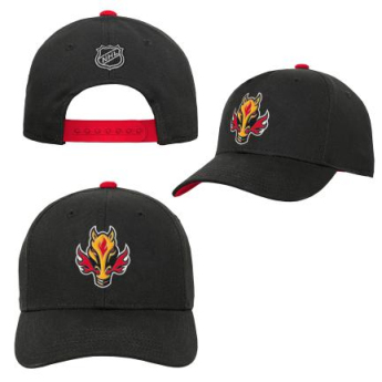 Calgary Flames детска бейзболна шапка с козирка 3Rd Jersey Precurved Snap