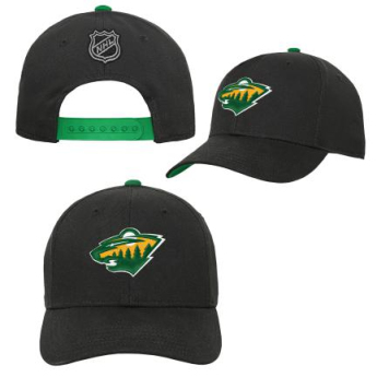 Minnesota Wild детска бейзболна шапка с козирка 3Rd Jersey Precurved Snap