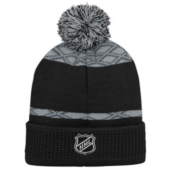 Los Angeles Kings детска зимна шапка Puck Pattern Cuffed Pom