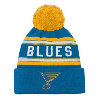 St. Louis Blues детска зимна шапка Jacquard Cuffed Knit With Pom
