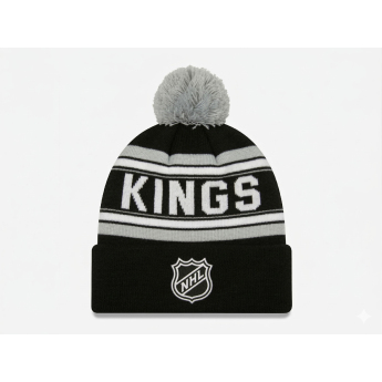 Los Angeles Kings детска зимна шапка Jacquard Cuffed Knit With Pom