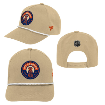 Edmonton Oilers детска бейзболна шапка с козирка Structured A-Frame