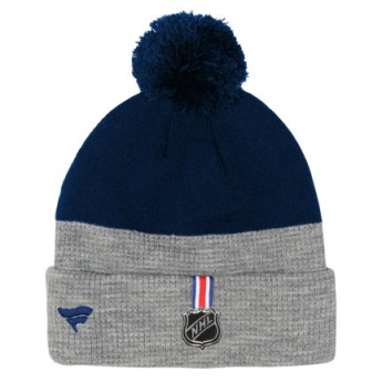 New York Rangers детска зимна шапка Draft Cuffed Beanie With Pom