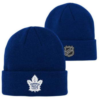 Toronto Maple Leafs детска зимна шапка Cuffed Knit navy