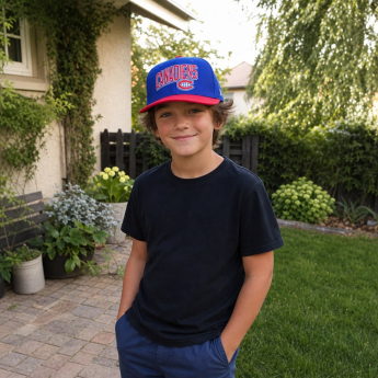 Montreal Canadiens детска шапка с  козирка flat Essentials Deadstock Snapback