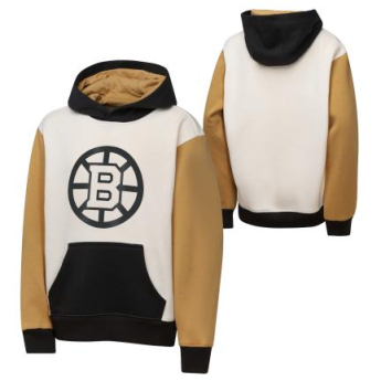 Boston Bruins детски суитшърт с качулка Color Blocked Flc Hd