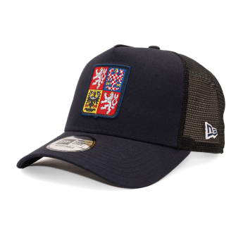 Отбори по хокей баскетболна шапка с козирка Czech republic Trucker core navy