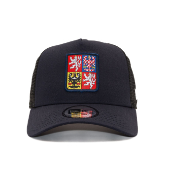 Отбори по хокей баскетболна шапка с козирка Czech republic Trucker core navy