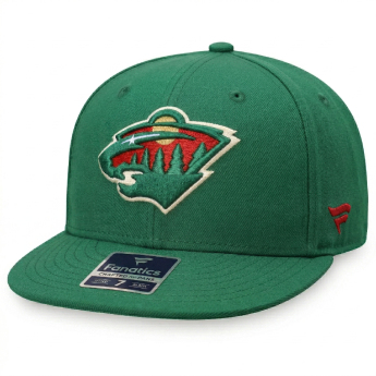 Minnesota Wild баскетболна шапка с козирка NHL Core Fitted 7 Flex