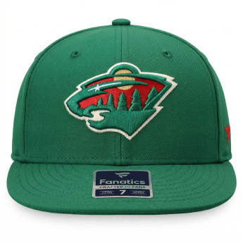 Minnesota Wild баскетболна шапка с козирка NHL Core Fitted 7 Flex