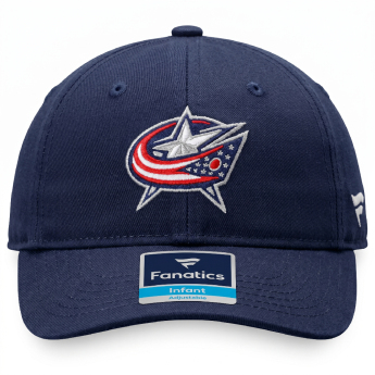 Columbus Blue Jackets детска бейзболна шапка с козирка NHL Simple Navy