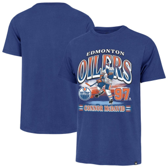 Edmonton Oilers мъжка тениска Connor McDavid #97 Franklin Player Name & Number