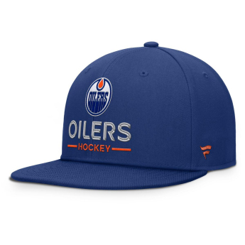 Edmonton Oilers шапка с козирка flat Authentic Pro A/Cap Flat Brim Square Visor Structured Adjustable