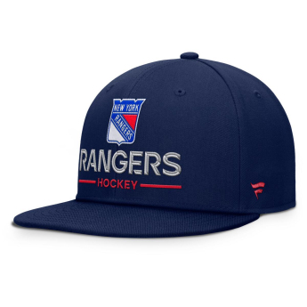 New York Rangers шапка с козирка flat Authentic Pro A/Cap Flat Brim Square Visor Structured Adjustable