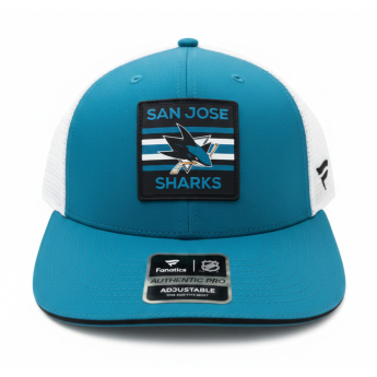 San Jose Sharks баскетболна шапка с козирка Authentic Pro A/Cap Structured Mid-Crown Adj