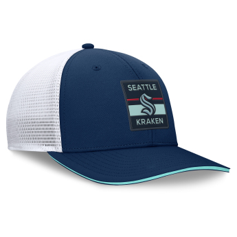 Seattle Kraken баскетболна шапка с козирка Authentic Pro A/Cap Structured Mid-Crown Adj