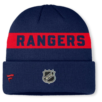 New York Rangers зимна шапка Authentic Pro A/Cap Cuffed inscription