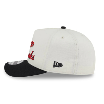 Chicago Blackhawks баскетболна шапка с козирка New Era 950AF Chainstitch white