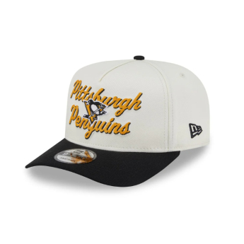 Pittsburgh Penguins баскетболна шапка с козирка New Era 950AF Chainstitch white