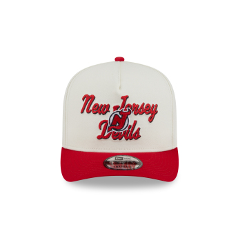 New Jersey Devils баскетболна шапка с козирка New Era 950AF Chainstitch white