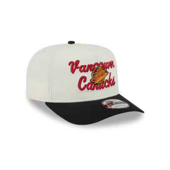 Vancouver Canucks баскетболна шапка с козирка New Era 950AF Chainstitch white