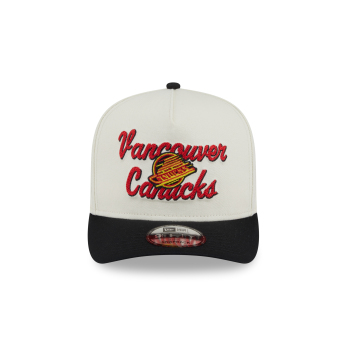 Vancouver Canucks баскетболна шапка с козирка New Era 950AF Chainstitch white
