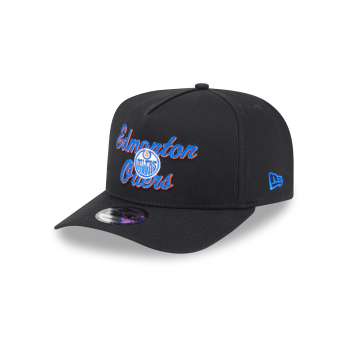 Edmonton Oilers баскетболна шапка с козирка New Era 950AF Chainstitch black