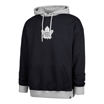 Toronto Maple Leafs мъжки суитшърт с качулка 47 Patch Drop Shoulder Hood black