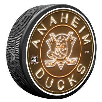 Anaheim Ducks шайба Neon