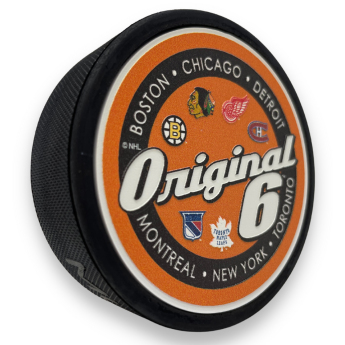 NHL продукти шайба Script Textured Hockey - Original 6