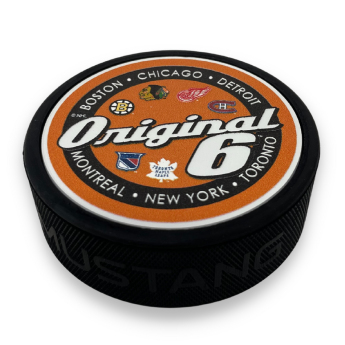 NHL продукти шайба Script Textured Hockey - Original 6
