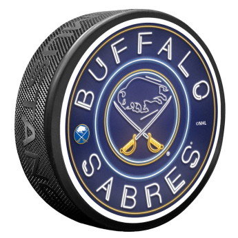 Buffalo Sabres шайба Neon