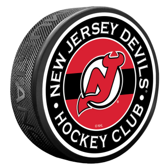 New Jersey Devils шайба Stripe Design