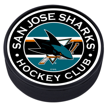 San Jose Sharks шайба Stripe Design