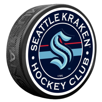 Seattle Kraken шайба Stripe Design