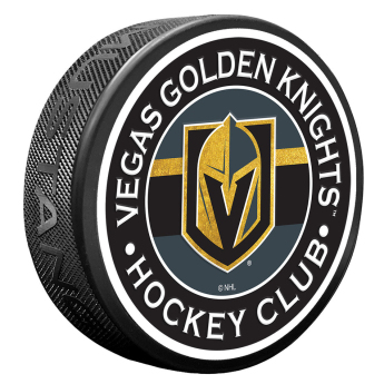 Vegas Golden Knights шайба Stripe Design