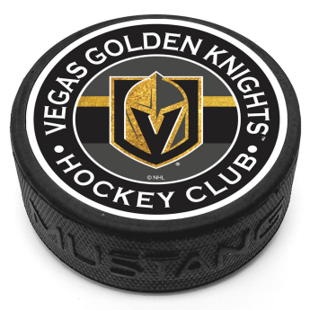 Vegas Golden Knights шайба Stripe Design