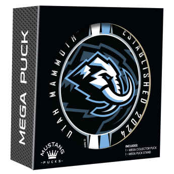 Utah Hockey Club шайба 8 MEGA Ribbon