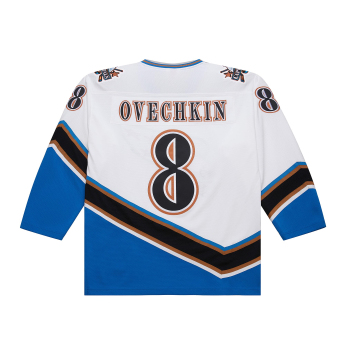 Washington Capitals хокейна фланелка Alexander Ovechkin 2005 NHL White Jersey