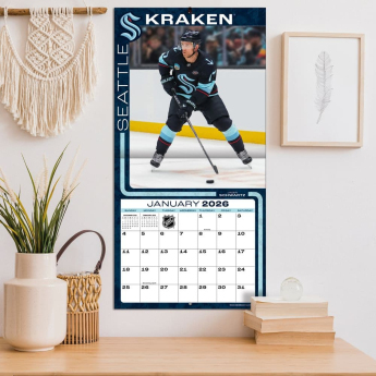 Seattle Kraken календар 2026 Wall