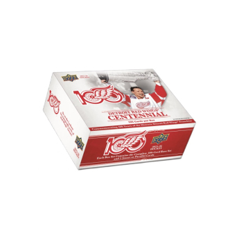 NHL кутии хокей карти NHL 2025-26 Upper Deck Detroit Red Wings Centennial Box Set