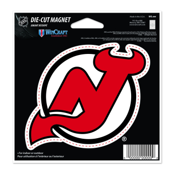 New Jersey Devils магнит Die Cut
