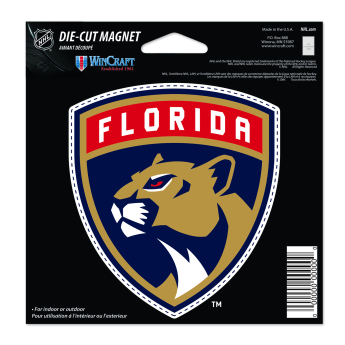 Florida Panthers магнит Die Cut