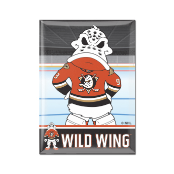Anaheim Ducks магнит Metal Mascot