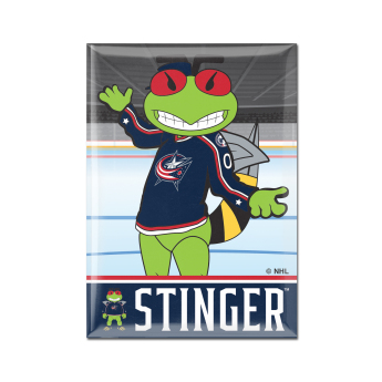 Columbus Blue Jackets магнит Metal Mascot