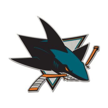 San Jose Sharks значка Enamel Pin Jewelry Card