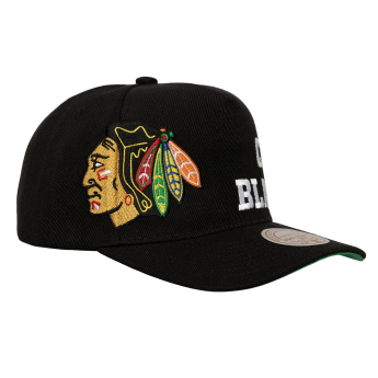 Chicago Blackhawks баскетболна шапка с козирка Busted Pro Snapback black